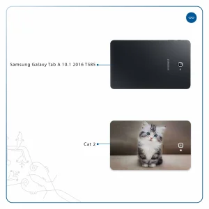 برچسب پوششی ماهوت مدل Cat-2 مناسب برای تبلت سامسونگ Galaxy Tab A 10.1 2016 T585