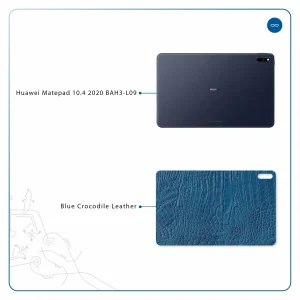 برچسب پوششی ماهوت مدل Blue-Crocodile-Leather مناسب برای تبلت هوآوی Matepad 10.4 2020 BAH3-L09
