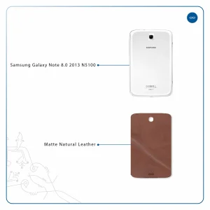 برچسب پوششی ماهوت مدل Matte_Natural_Leather مناسب برای تبلت سامسونگ Galaxy Note 8.0 2013 N5100