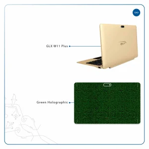 برچسب پوششی ماهوت مدل Green-Holographic مناسب برای تبلت جی ال ایکس W11 Plus