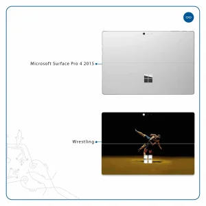 برچسب پوششی ماهوت مدل Wrestling مناسب برای تبلت مایکروسافت Surface Pro 4 2015