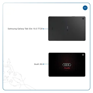 برچسب پوششی ماهوت مدل Audi AG مناسب برای تبلت سامسونگ Galaxy Tab S5e 10.5 2019 T720