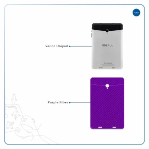 برچسب پوششی ماهوت مدل Purple-Fiber مناسب برای تبلت وریکو Unipad