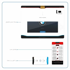 برچسب پوششی ماهوت مدل BMW مناسب برای تبلت اپل iPad Pro 9.7 2016 A1674