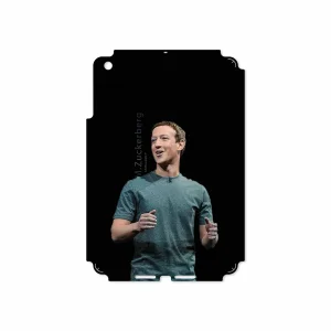برچسب پوششی ماهوت مدل Mark Zuckerberg مناسب برای تبلت اپل iPad mini 2012 A1432