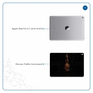 برچسب پوششی ماهوت مدل Persian Fiddle Instrument مناسب برای تبلت اپل iPad Pro 9.7 2016 A1674