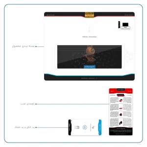 برچسب پوششی ماهوت مدل Persian Fiddle Instrument مناسب برای تبلت اپل iPad Pro 9.7 2016 A1674