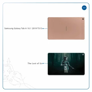 برچسب پوششی ماهوت مدل The Last of Us مناسب برای تبلت سامسونگ Galaxy Tab A 10.1 2019 T515