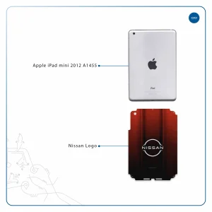 برچسب پوششی ماهوت مدل Nissan-Logo مناسب برای تبلت اپل iPad mini 2012 A1455