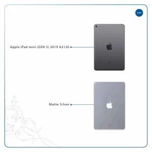 برچسب پوششی ماهوت مدل Matte-Silver مناسب برای تبلت اپل iPad mini (GEN 5) 2019 A2126