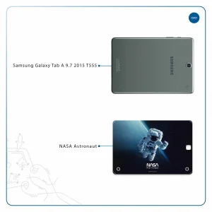 برچسب پوششی ماهوت مدل NASA-Astronaut مناسب برای تبلت سامسونگ Galaxy Tab A 9.7 2015 T555