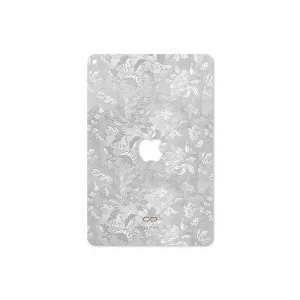 برچسب پوششی ماهوت مدل Silver-Wildflower مناسب برای تبلت اپل iPad mini (GEN 5) 2019 A2125