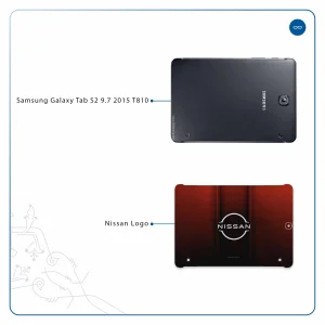 برچسب پوششی ماهوت مدل Nissan-Logo مناسب برای تبلت سامسونگ Galaxy Tab S2 9.7 2015 T810