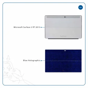 برچسب پوششی ماهوت مدل Blue-Holographic مناسب برای تبلت مایکروسافت Surface 2 RT 2013