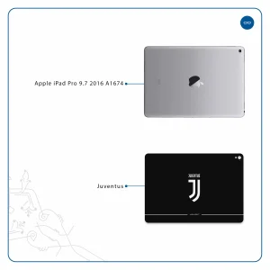 برچسب پوششی ماهوت مدل Juventus مناسب برای تبلت اپل iPad Pro 9.7 2016 A1674