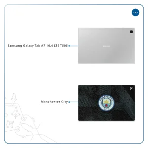 برچسب پوششی ماهوت مدل Manchester-City مناسب برای تبلت سامسونگ Galaxy Tab A7 10.4 LTE 2020 T505
