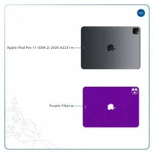 برچسب پوششی ماهوت مدل Purple-Fiber مناسب برای تبلت اپل iPad Pro 11 (GEN 2) 2020 A2231