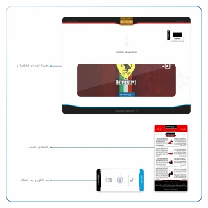 برچسب پوششی ماهوت مدل Ferrari مناسب برای تبلت سامسونگ Galaxy Tab S4 10.5 2018 T835