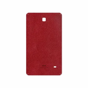 برچسب پوششی ماهوت مدل Red-Leather مناسب برای تبلت سامسونگ Galaxy Tab 4 7.0 2014 T231