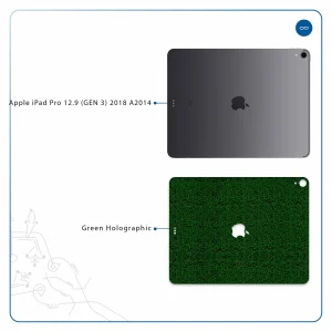 برچسب پوششی ماهوت مدل Green-Holographic مناسب برای تبلت اپل iPad Pro 12.9 (GEN 3) 2018 A2014