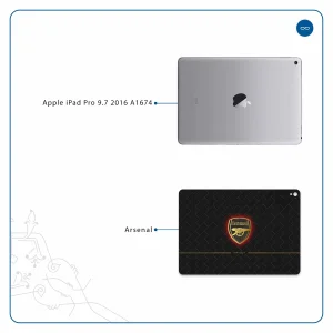 برچسب پوششی ماهوت مدل Arsenal مناسب برای تبلت اپل iPad Pro 9.7 2016 A1674
