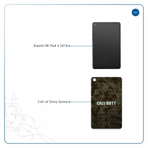 برچسب پوششی ماهوت مدل Call-of-Duty-Game مناسب برای تبلت شیائومی Mi Pad 4 2018
