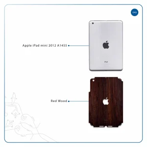 برچسب پوششی ماهوت مدل Red-Wood مناسب برای تبلت اپل iPad mini 2012 A1455