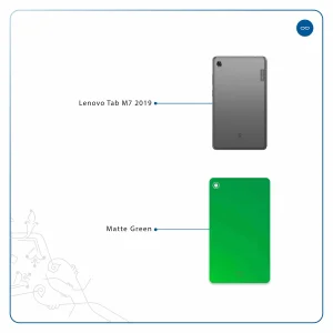 برچسب پوششی ماهوت مدل Matte-Green مناسب برای تبلت لنوو Tab M7 2019