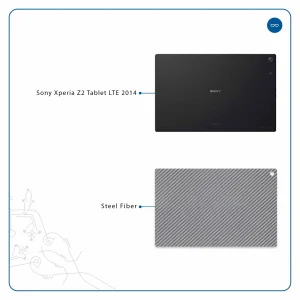 برچسب پوششی ماهوت مدل Steel-Fiber مناسب برای تبلت سونی Xperia Z2 Tablet LTE 2014