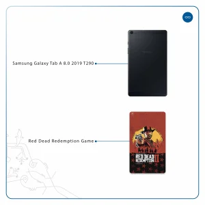 برچسب پوششی ماهوت مدل Red-Dead-Redemption-Game مناسب برای تبلت سامسونگ Galaxy Tab A 8.0 2019 T290