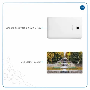 برچسب پوششی ماهوت مدل SHAHZADEH-Garden مناسب برای تبلت سامسونگ Galaxy Tab E 9.6 2015 T560
