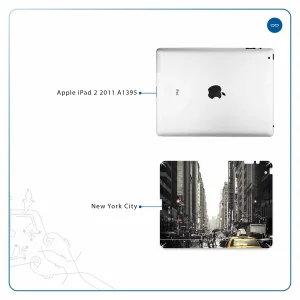 برچسب پوششی ماهوت مدل New York City مناسب برای تبلت اپل iPad 2 2011 A1395