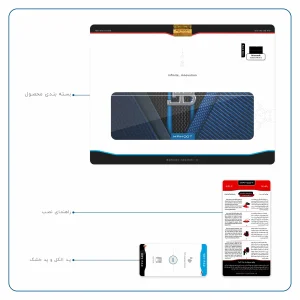 برچسب پوششی ماهوت مدل BUGATTI مناسب برای تبلت مایکروسافت Surface 2 RT 2013