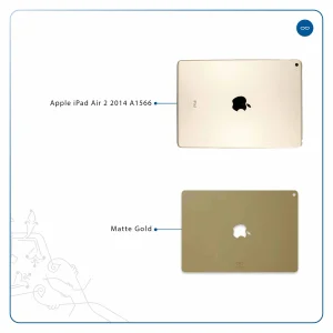 برچسب پوششی ماهوت مدل Matte-Gold مناسب برای تبلت اپل iPad Air 2 2014 A1566