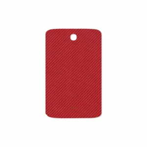برچسب پوششی ماهوت مدل Red-Fiber مناسب برای تبلت سامسونگ Galaxy Note 8.0 2013 N5100