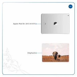 برچسب پوششی ماهوت مدل Elephant مناسب برای تبلت اپل iPad Air 2013 A1475
