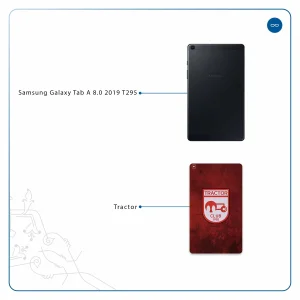 برچسب پوششی ماهوت مدل Tractor مناسب برای تبلت سامسونگ Galaxy Tab A 8.0 2019 T295