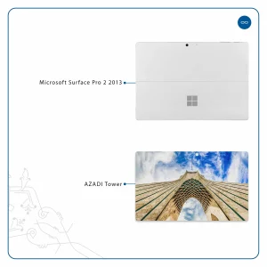 برچسب پوششی ماهوت مدل AZADI-Tower مناسب برای تبلت مایکروسافت Surface Pro 2 2013