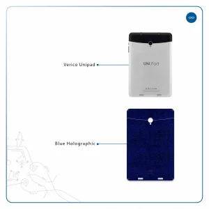برچسب پوششی ماهوت مدل Blue-Holographic مناسب برای تبلت وریکو Unipad
