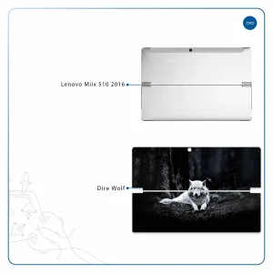 برچسب پوششی ماهوت مدل Dire Wolf مناسب برای تبلت لنوو Miix 510 2016