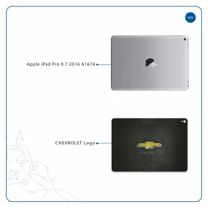 برچسب پوششی ماهوت مدل CHEVROLET-Logo مناسب برای تبلت اپل iPad Pro 9.7 2016 A1674