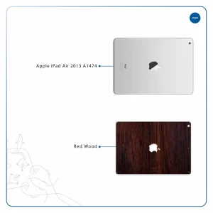 برچسب پوششی ماهوت مدل Red-Wood مناسب برای تبلت اپل iPad Air 2013 A1474