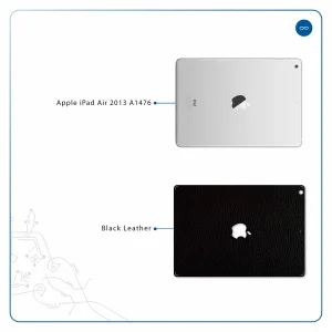 برچسب پوششی ماهوت مدل Black-Leather مناسب برای تبلت اپل iPad Air 2013 A1476