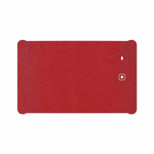 برچسب پوششی ماهوت مدل Red-Fiber مناسب برای تبلت سامسونگ Galaxy Tab E 9.6 2015 T561