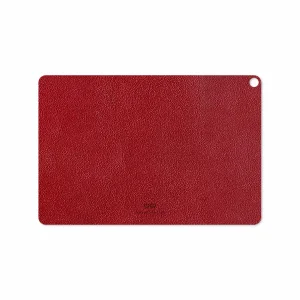 برچسب پوششی ماهوت مدل Red-Leather مناسب برای تبلت ایسوس Zenpad 3S 10 2017 Z500KL