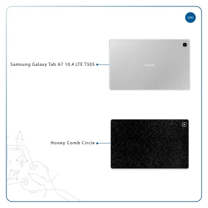 برچسب پوششی ماهوت مدل Honey-Comb-Circle مناسب برای تبلت سامسونگ Galaxy Tab A7 10.4 LTE 2020 T505