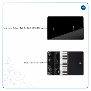 برچسب پوششی ماهوت مدل Piano-Instrument مناسب برای تبلت سامسونگ Galaxy Tab S4 10.5 2018 T830