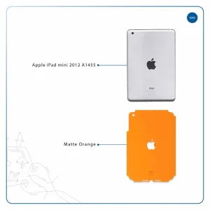 برچسب پوششی ماهوت مدل Matte-Orange مناسب برای تبلت اپل iPad mini 2012 A1455