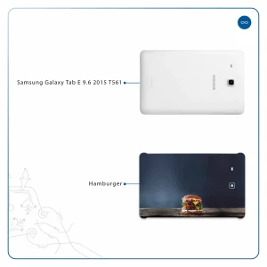 برچسب پوششی ماهوت مدل Hamburger مناسب برای تبلت سامسونگ Galaxy Tab E 9.6 2015 T561