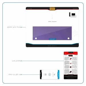 برچسب پوششی ماهوت مدل Matte-BlueBerry مناسب برای تبلت سامسونگ Galaxy Tab S 10.5 2014 T805